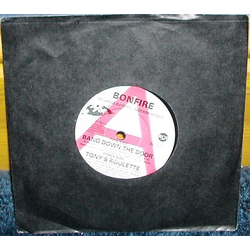 Bonfire Bang Down The Door Vinyl 7" USED