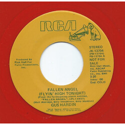 Gus Hardin Fallen Angel (Flyin' High Tonight) USED VINYL 7INCH PROMO