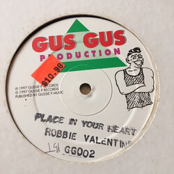 Robbie Valentine Place In Your Heart / Satisfaction Garentee USED VINYL 12INCH 45 RPM