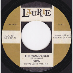 Dion (3) / Dion & The Belmonts The Wanderer / No One Knows USED VINYL 7INCH 45 RPM SINGLE REISSUE