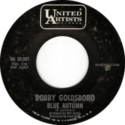 Bobby Goldsboro Blue Autumn USED VINYL 7INCH 45 RPM SINGLE STYRENE