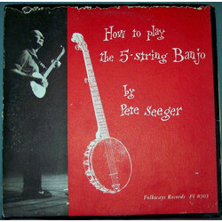 Pete Seeger How To Play The 5-String Banjo Vinyl LP USED