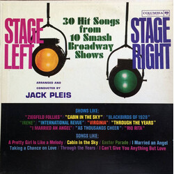 Jack Pleis Stage Left, Stage Right Vinyl LP USED