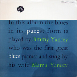 Jimmy Yancey / Mama Yancey Pure Blues Vinyl LP USED
