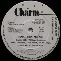 Bounty Killer / African / Simpleton / Major Mackerel / Colin Roach / Ian Sweetness / Glen Ricks / Jennifer Lara You Turn Me On Vinyl 12" USED