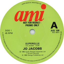 Jo Jacobs (3) Superglue Vinyl 7" USED