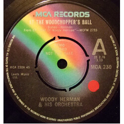 Woody Herman And His Orchestra At The Woodchopper's Ball VINYL 7" USED