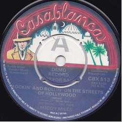 Buddy Miles Rockin' And Rollin' On The Streets Of Hollywood USED VINYL 7INCH 45 RPM SINGLE PROMO