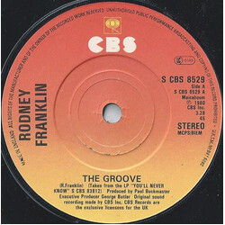 Rodney Franklin The Groove USED VINYL 7INCH 45 RPM SINGLE STEREO