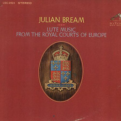 Julian Bream Lute Music From The Royal Courts Of Europe Vinyl LP USED