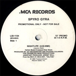Spyro Gyra Nightlife USED VINYL 12INCH 33 S RPM PROMO