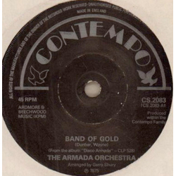 The Armada Orchestra Band Of Gold Vinyl 7" USED