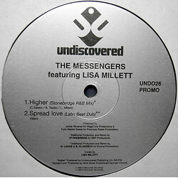 The Messengers / Lisa Millett Higher / Spread Love USED VINYL 12INCH PROMO