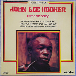 John Lee Hooker Come On Baby Vinyl LP USED