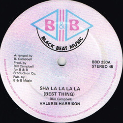 Valerie Harrison Sha La La La(Best Thing) Vinyl 12" USED