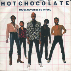 Hot Chocolate You'll Never Be So Wrong USED VINYL 7INCH 45 RPM SINGLE