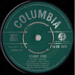 Michael Holliday Starry Eyed USED VINYL 7INCH 45 RPM SINGLE
