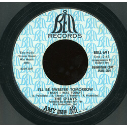 The O'Jays I'll Be Sweeter Tomorrow / I Dig Your Act USED VINYL 7INCH 45 RPM SINGLE PROMO STYRENE
