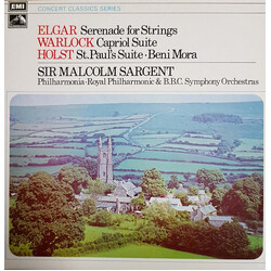 Sir Edward Elgar / Peter Warlock / Gustav Holst / Sir Malcolm Sargent / Philharmonia Orchestra / The Royal Philharmonic Orchestra / BBC Symphony Orche