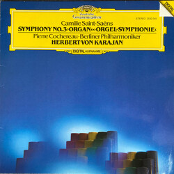 Camille Saint-Saëns / Pierre Cochereau / Berliner Philharmoniker / Herbert von Karajan Symphony No.3 "Organ" • "Orgel-Symphonie" Vinyl LP USED