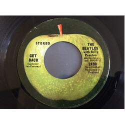 The Beatles / Billy Preston Get Back Vinyl 7" USED