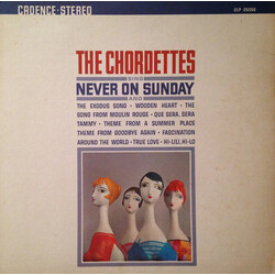 The Chordettes Never On Sunday Vinyl LP USED