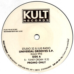 Studio 32 / Luis Radio Universal Grooves E.P. USED VINYL 12INCH 33 S RPM EP PROMO