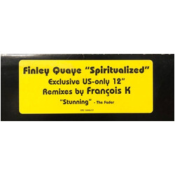 Finley Quaye Spiritualized USED VINYL 12INCH 33 S RPM PROMO