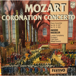 Wolfgang Amadeus Mozart / Ingrid Haebler / London Symphony Orchestra / Sir Colin Davis / Witold Rowicki Coronation Concerto Vinyl LP USED