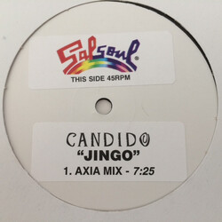 Candido Jingo USED VINYL 12INCH 33 S RPM 45 RPM WHITE LABEL