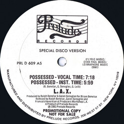 L.A.X. Possessed VINYL 12" USED