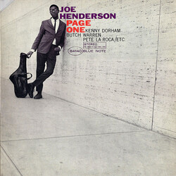 Joe Henderson Page One Vinyl LP USED