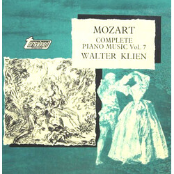 Wolfgang Amadeus Mozart / Walter Klien Complete Piano Music Vol. 7 Vinyl LP USED