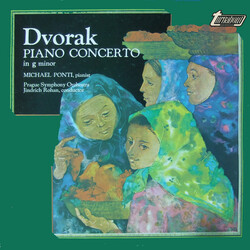 Antonín Dvořák / Michael Ponti Piano Concerto In G Minor Vinyl LP USED