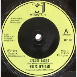 Wales O'Regan Seaside Ladies / Carried By Songs USED VINYL 7INCH 45 RPM STEREO