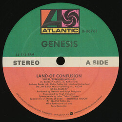 Genesis Land Of Confusion Vinyl 12" USED
