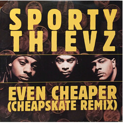 Sporty Thievz Even Cheaper (Cheapskate Remix) VINYL 12" USED