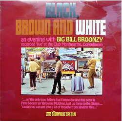 Big Bill Broonzy Black, Brown And White Vinyl LP USED