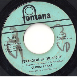 Gloria Lynne Strangers In The Night / Hey, Candy Man USED VINYL 7INCH 45 RPM SINGLE STYRENE