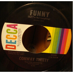 Conway Twitty Working Girl / Funny (But I'm Not Laughing) USED VINYL 7INCH 45 RPM SINGLE