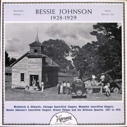 Bessie Johnson 1928-1929 Vinyl LP USED