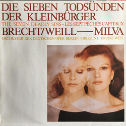 Milva Die Sieben Todsünden Der Kleinbürger - The Seven Deadly Sins - Les Sept Péchés Capitaux Vinyl LP USED