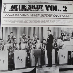 Artie Shaw And His Orchestra Artie Shaw And His Orchestra (1937-1938) Vol. 2 Vinyl LP USED