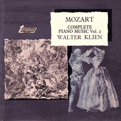 Wolfgang Amadeus Mozart / Walter Klien Complete Piano Music Vol. 2 Vinyl LP USED