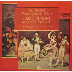 Isaac Albéniz / Franz Liszt / Ferruccio Busoni / Felicja Blumental Piano Concerto No. 1 / Rhapsodie Espagnole Vinyl LP USED