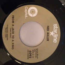 Ned Miller From A Jack To A King / Do What You Do, Do Well USED VINYL 7INCH 45 RPM SINGLE