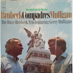 The Dave Brubeck Trio Featuring Gerry Mulligan Compadres Vinyl LP USED