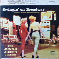 The Jonah Jones Quartet Swingin' On Broadway Part 1 USED VINYL 7INCH 45 RPM EP