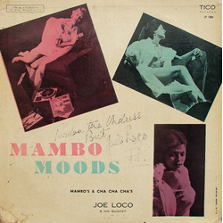 Joe Loco And His Quintet Mambo Moods Vinyl LP USED