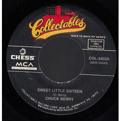 Chuck Berry Sweet Little Sixteen / Promised Land USED VINYL 7INCH SINGLE 45 RPM